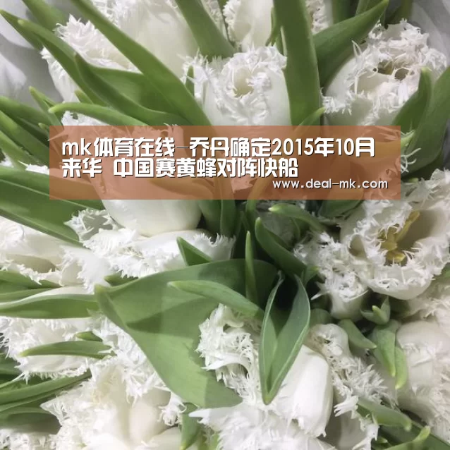 mk体育在线-乔丹确定2015年10月来华 中国赛黄蜂对阵快船